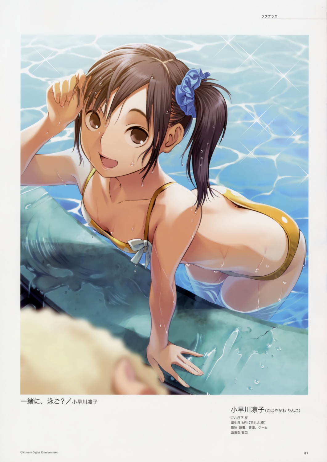 bikini kobayakawa_rinko love_plus mino_taro swimsuits