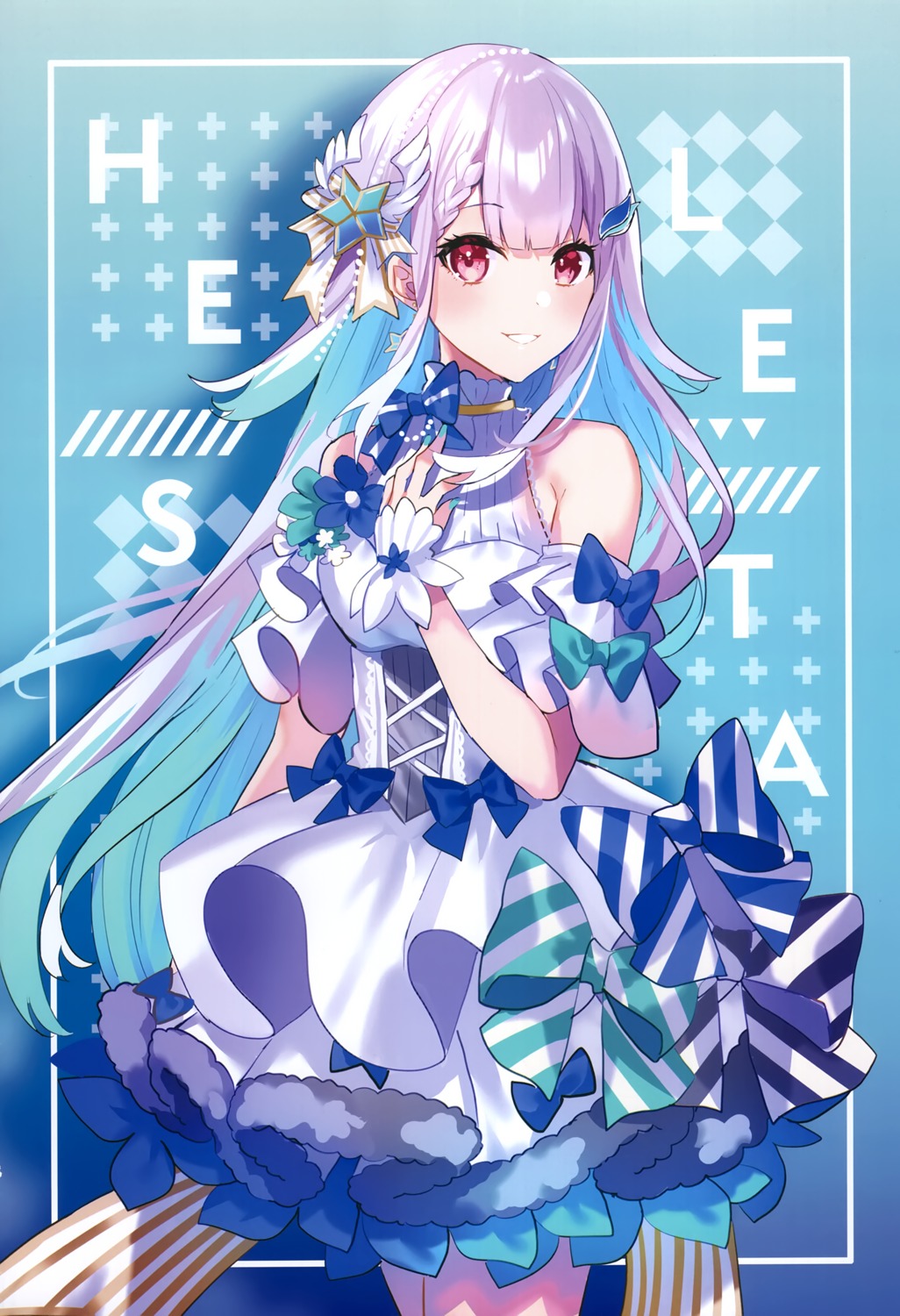 chroma_(saine) dress lize_helesta nijisanji saine