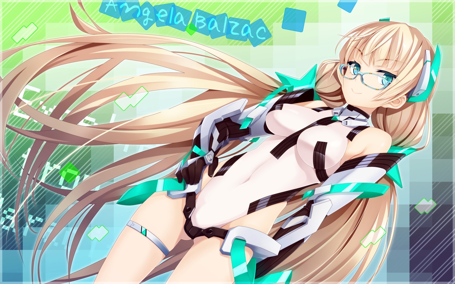 angela_balzac bodysuit hai_kazuki megane rakuen_tsuihou wallpaper