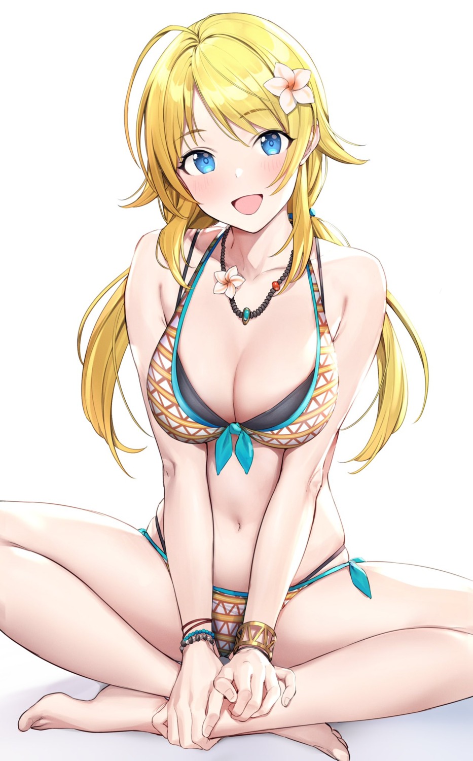 bikini hachimiya_meguru hiyashi_mirano swimsuits the_idolm@ster the_idolm@ster_shiny_colors