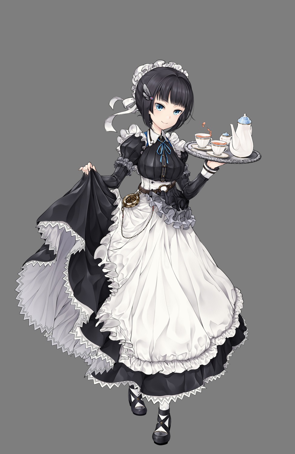 heels josé_rosebud maid princess_principal skirt_lift tagme transparent_png