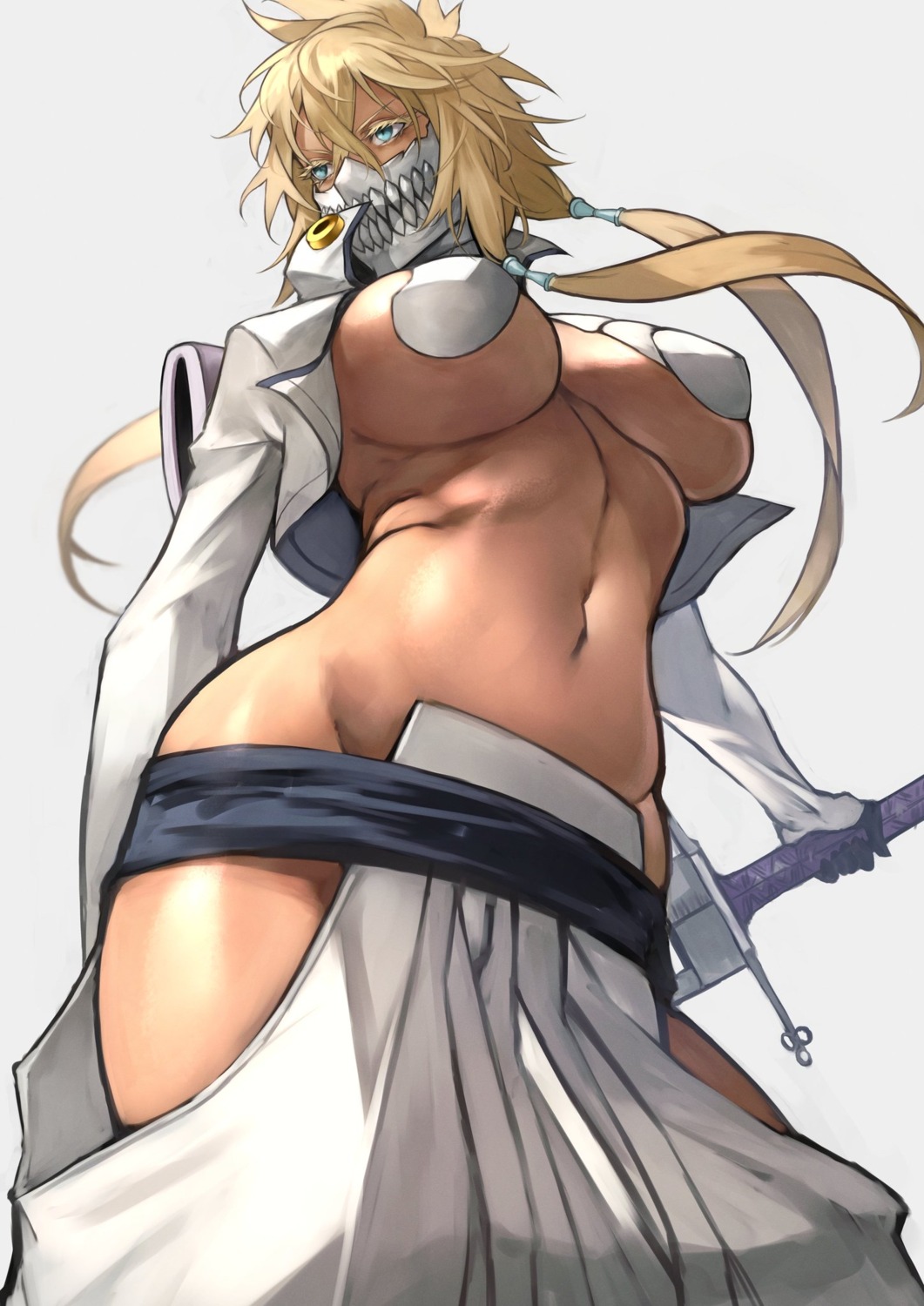 bleach no_bra nopan sword tier_harribel yoshio_(55level)