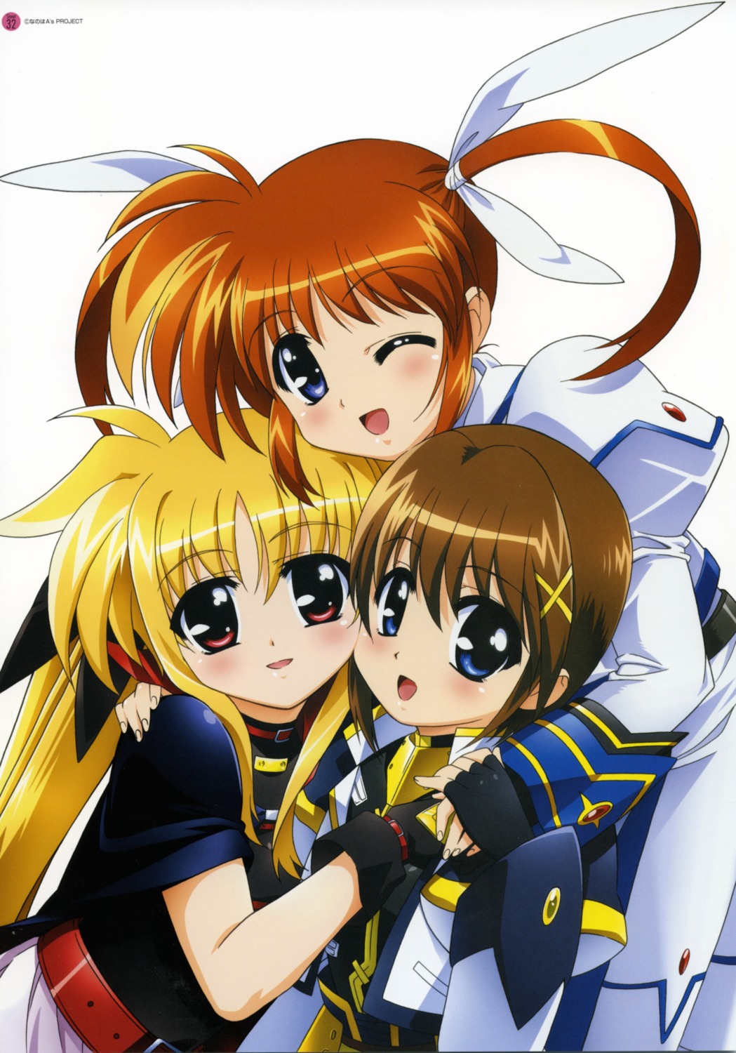 fate_testarossa mahou_shoujo_lyrical_nanoha mahou_shoujo_lyrical_nanoha_a's okuda_yasuhiro takamachi_nanoha yagami_hayate