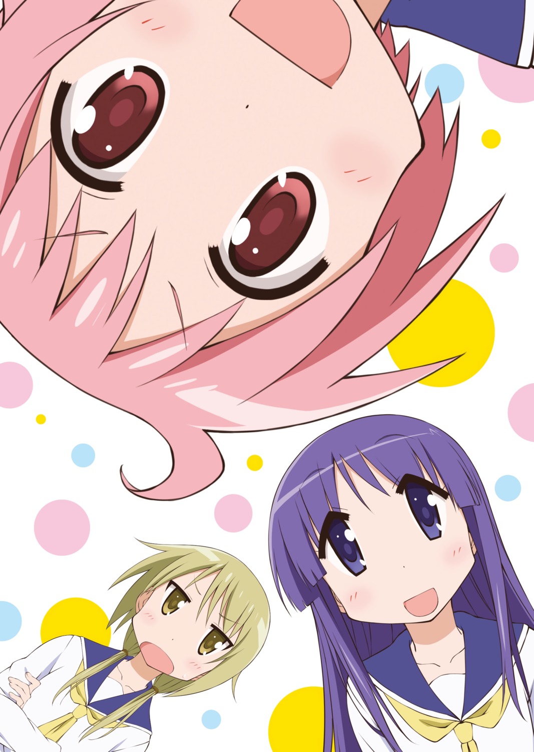 hinata_yukari ichii_yui nonohara_yuzuko possible_duplicate seifuku tagme yuyushiki