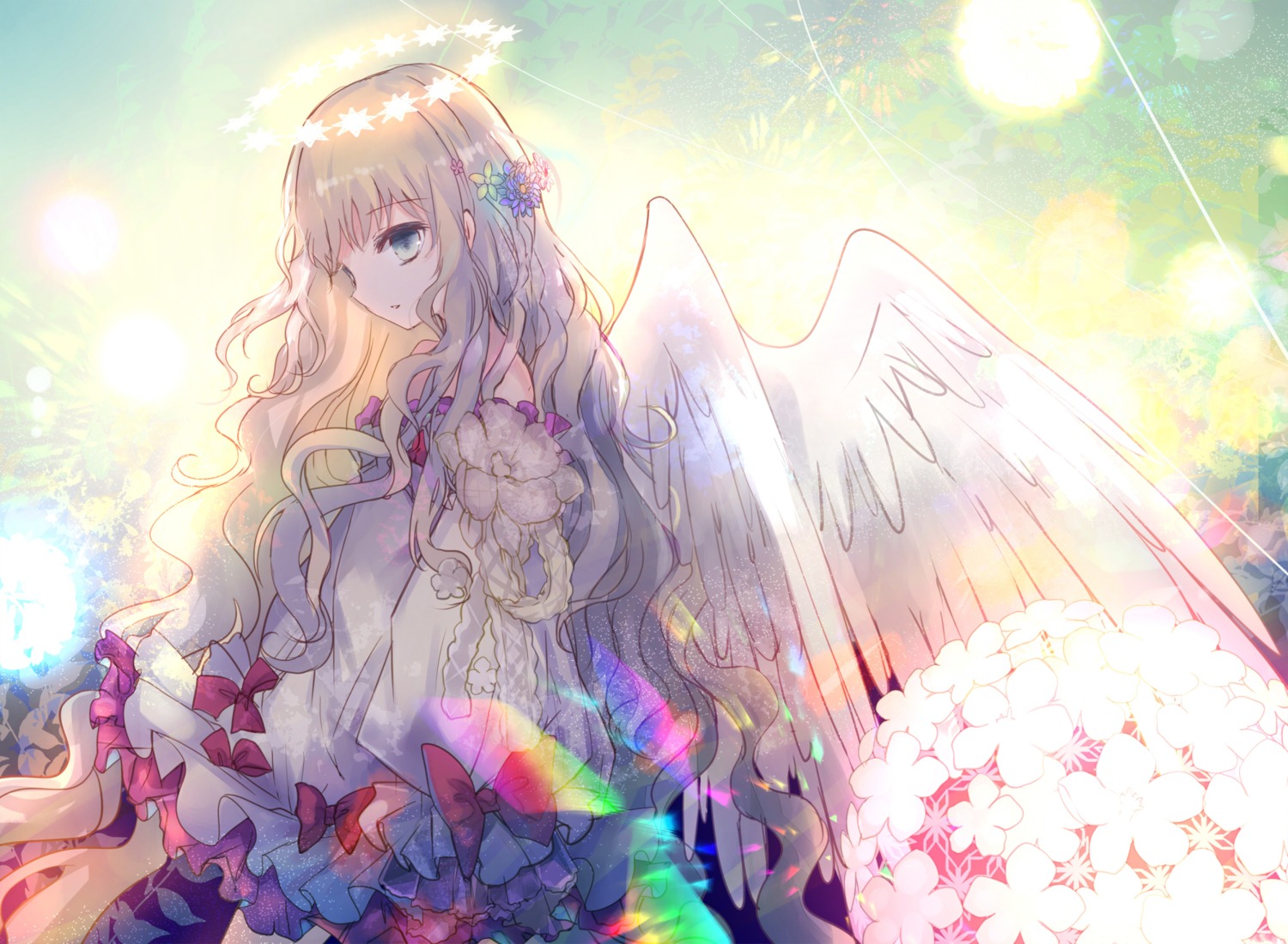 angel dress kazu wings