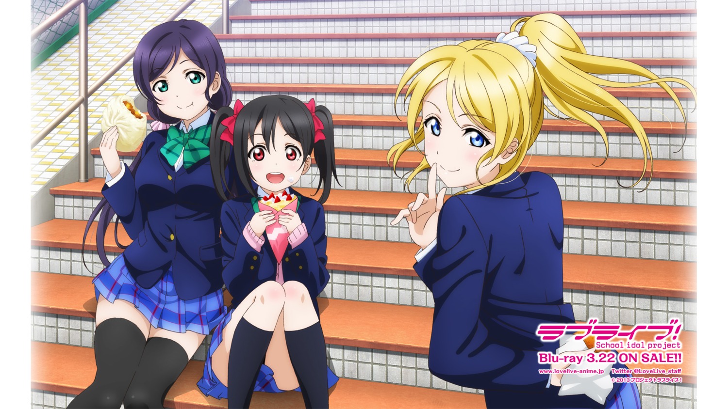 ayase_eli egami_natsuki love_live! seifuku thighhighs toujou_nozomi wallpaper yazawa_nico