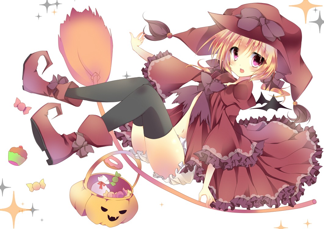 bloomers halloween thighhighs umi_no_mizu