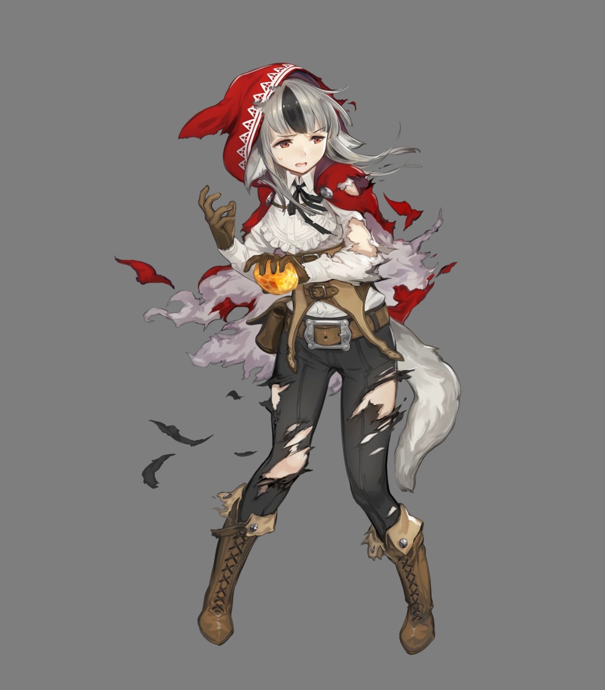 animal_ears breast_hold fire_emblem fire_emblem_heroes fire_emblem_if kawasumi nintendo tail torn_clothes transparent_png velouria