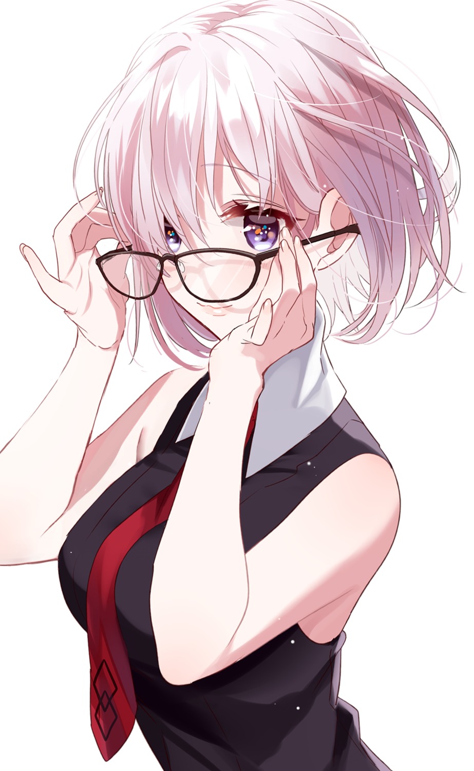 fate/grand_order mash_kyrielight megane misumi