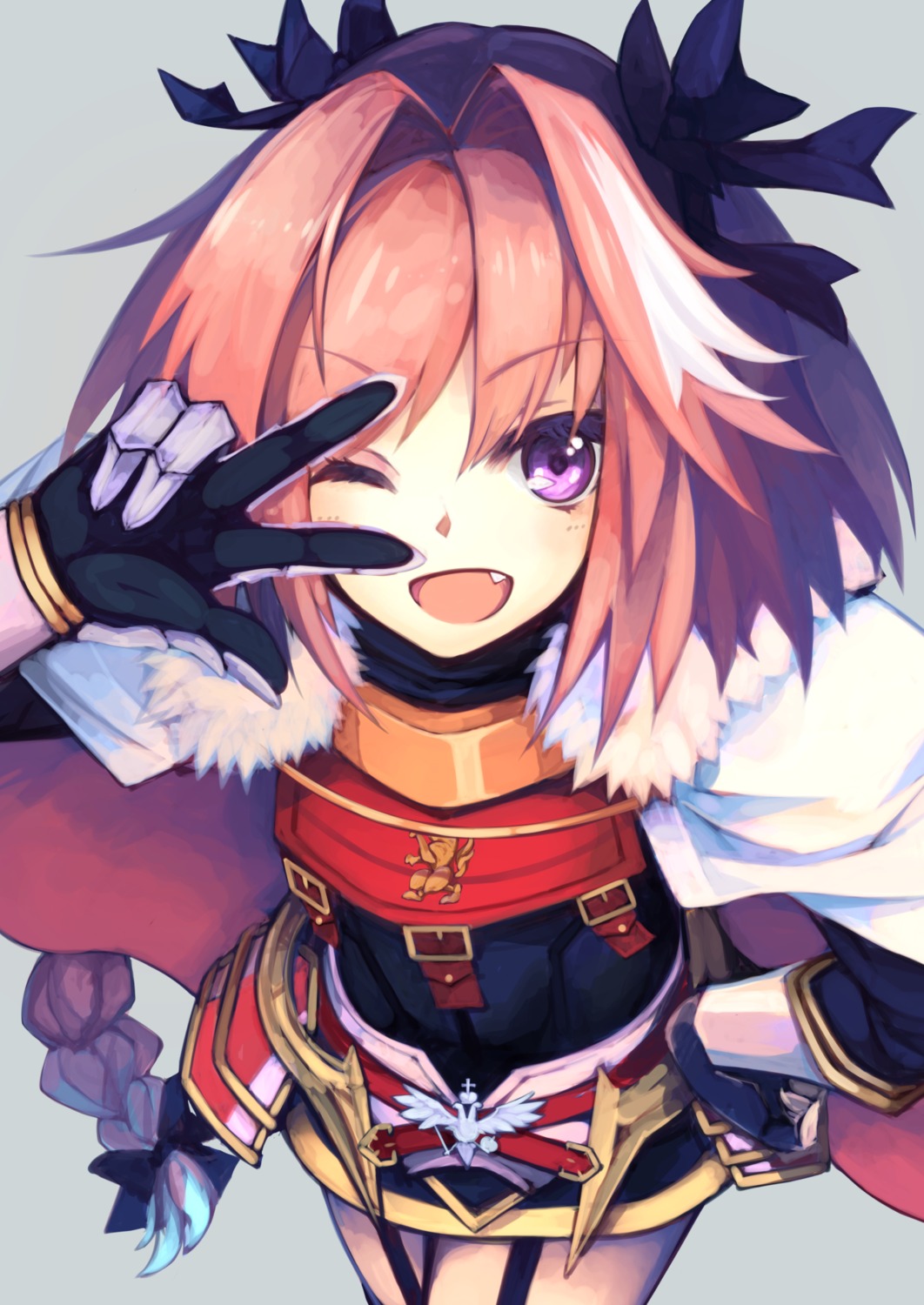 armor astolfo_(fate) fate/apocrypha fate/stay_night otogi_kyouka stockings thighhighs trap