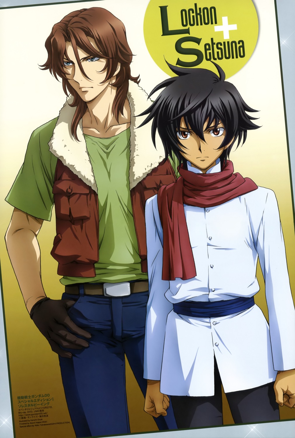 gundam gundam_00 lockon_stratos male neil_dylandy oonuki_kenichi setsuna_f_seiei