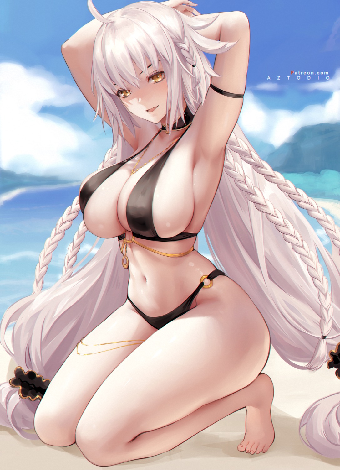 azto_dio bikini fate/grand_order jeanne_d'arc jeanne_d'arc_(alter)_(fate) swimsuits