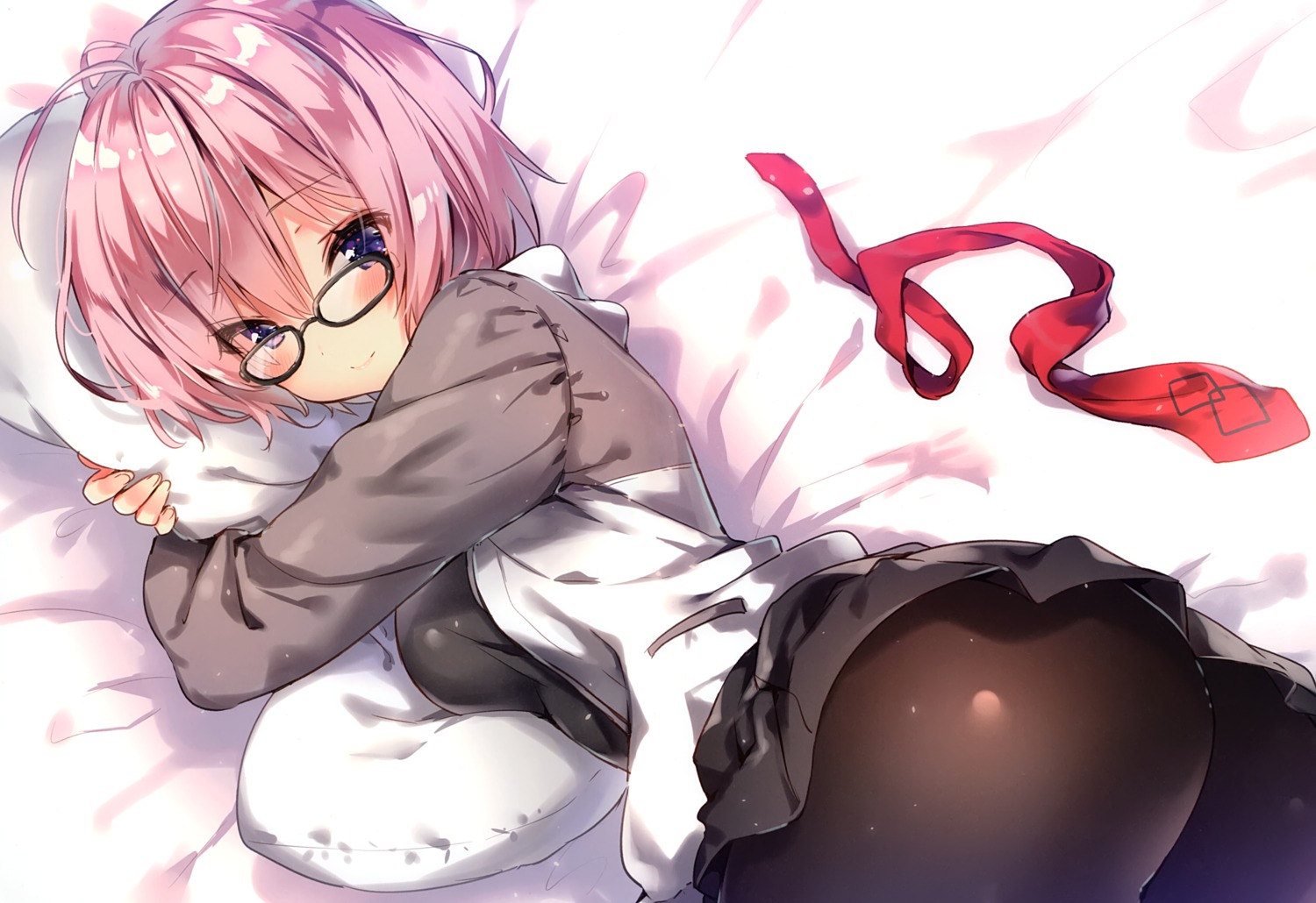 ass crease eterna fate/grand_order mash_kyrielight megane pantyhose riichu