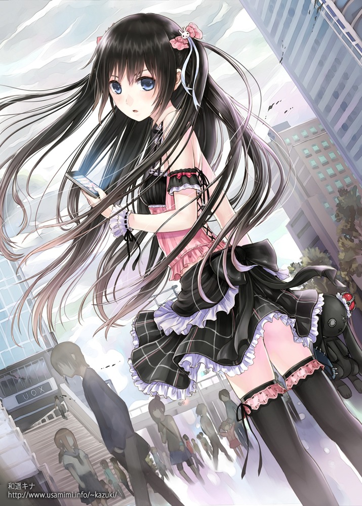 gothic_lolita kazuharu_kina lolita_fashion thighhighs