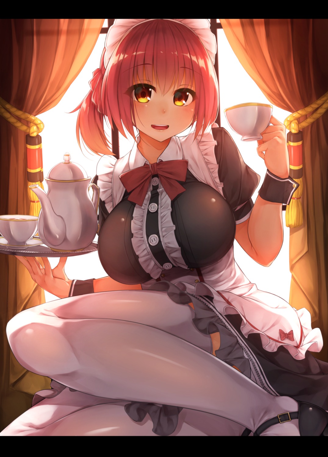 maid rerrere thighhighs