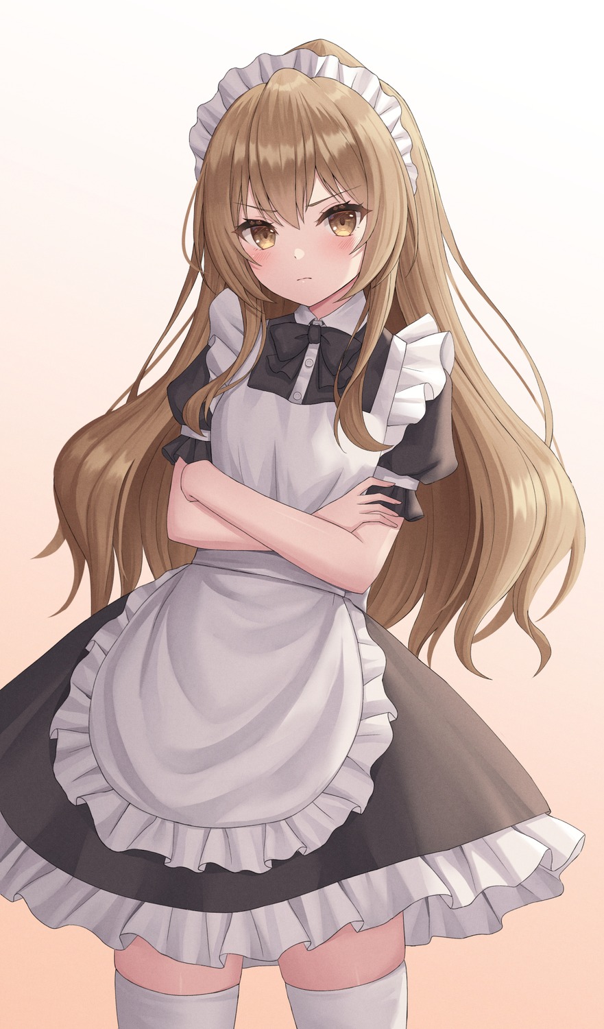 aisaka_taiga maid seungju_lee thighhighs toradora!