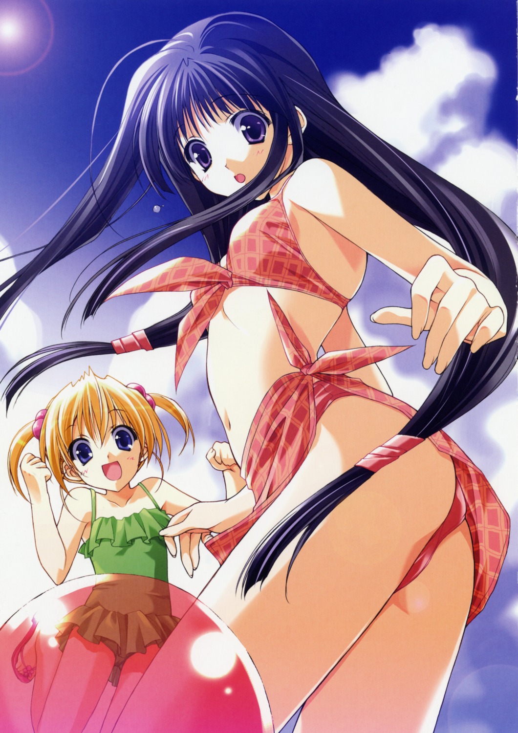 aikagi bikini hazuki_chika suzuhira_hiro swimsuits