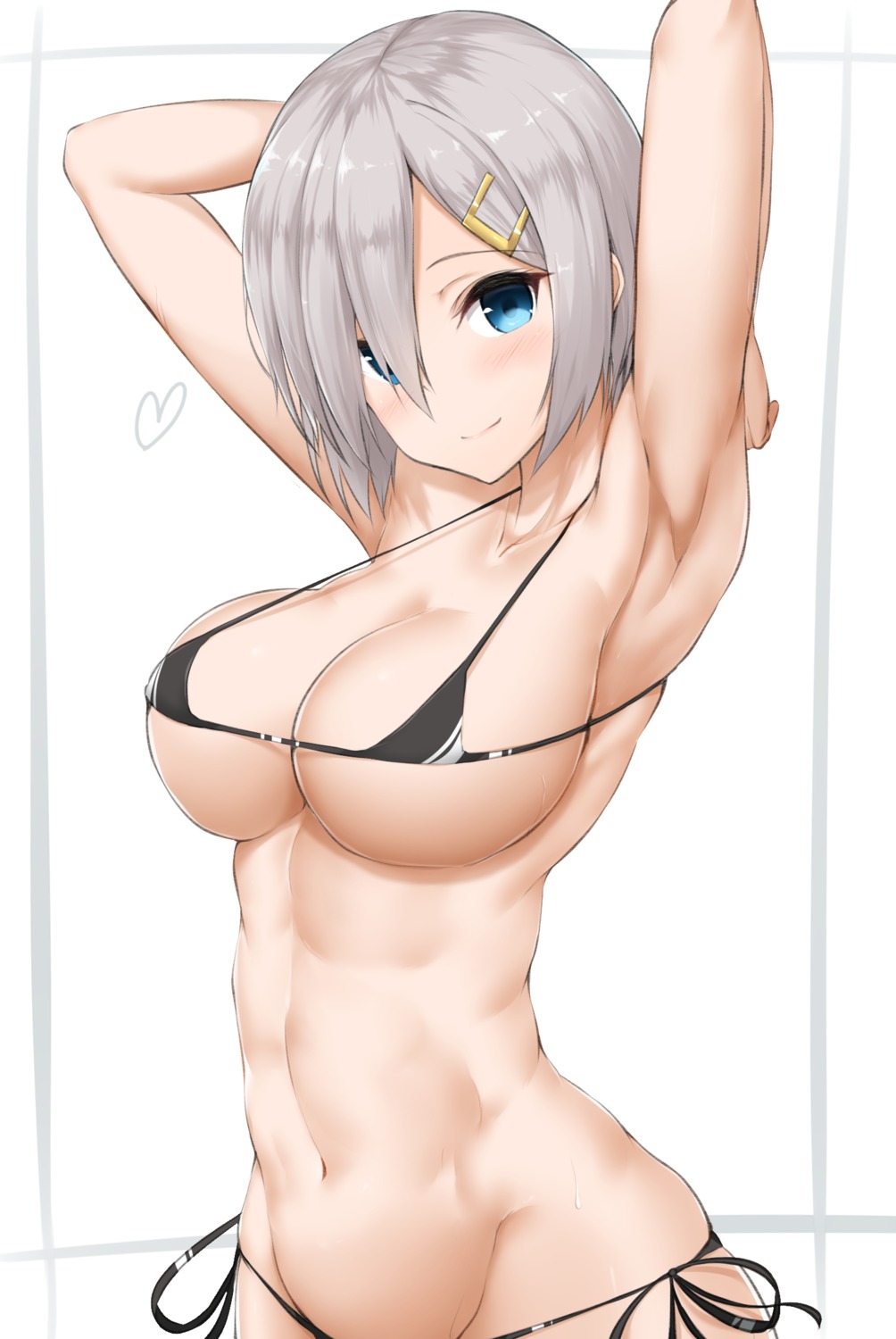 bikini hamakaze_(kancolle) kantai_collection kirikan swimsuits