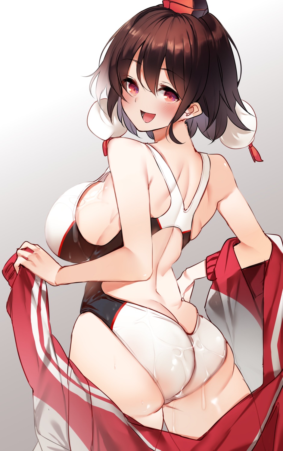 ass ken_(coffee_michikusa) shameimaru_aya swimsuits touhou wet