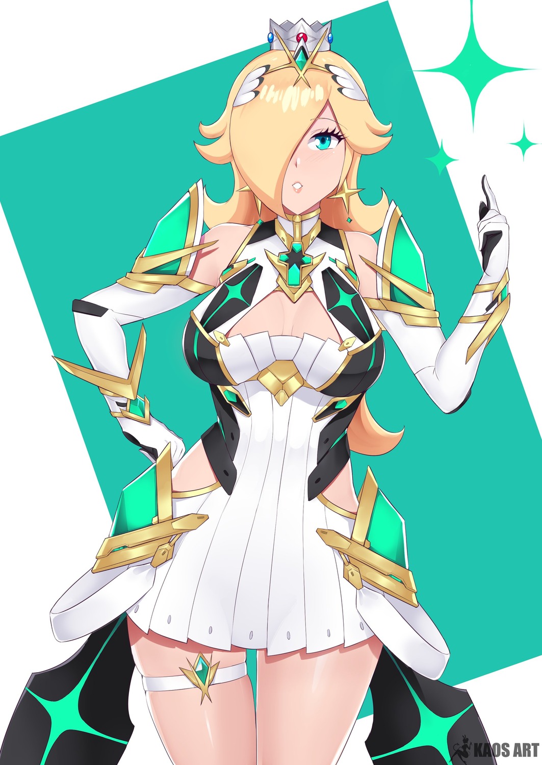 armor cosplay dress garter hikari_(xenoblade_2) kaos_art mario_(series) rosalina super_mario_galaxy super_smash_bros. xenoblade xenoblade_chronicles_2