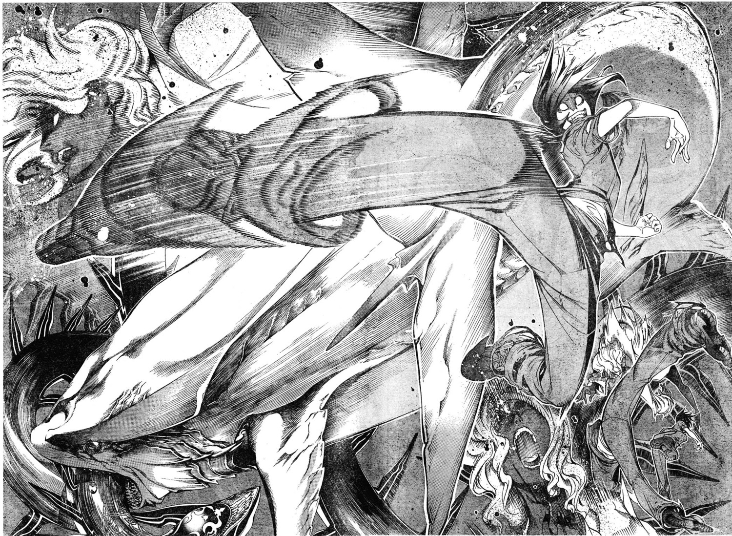 air_gear male monochrome oh!_great