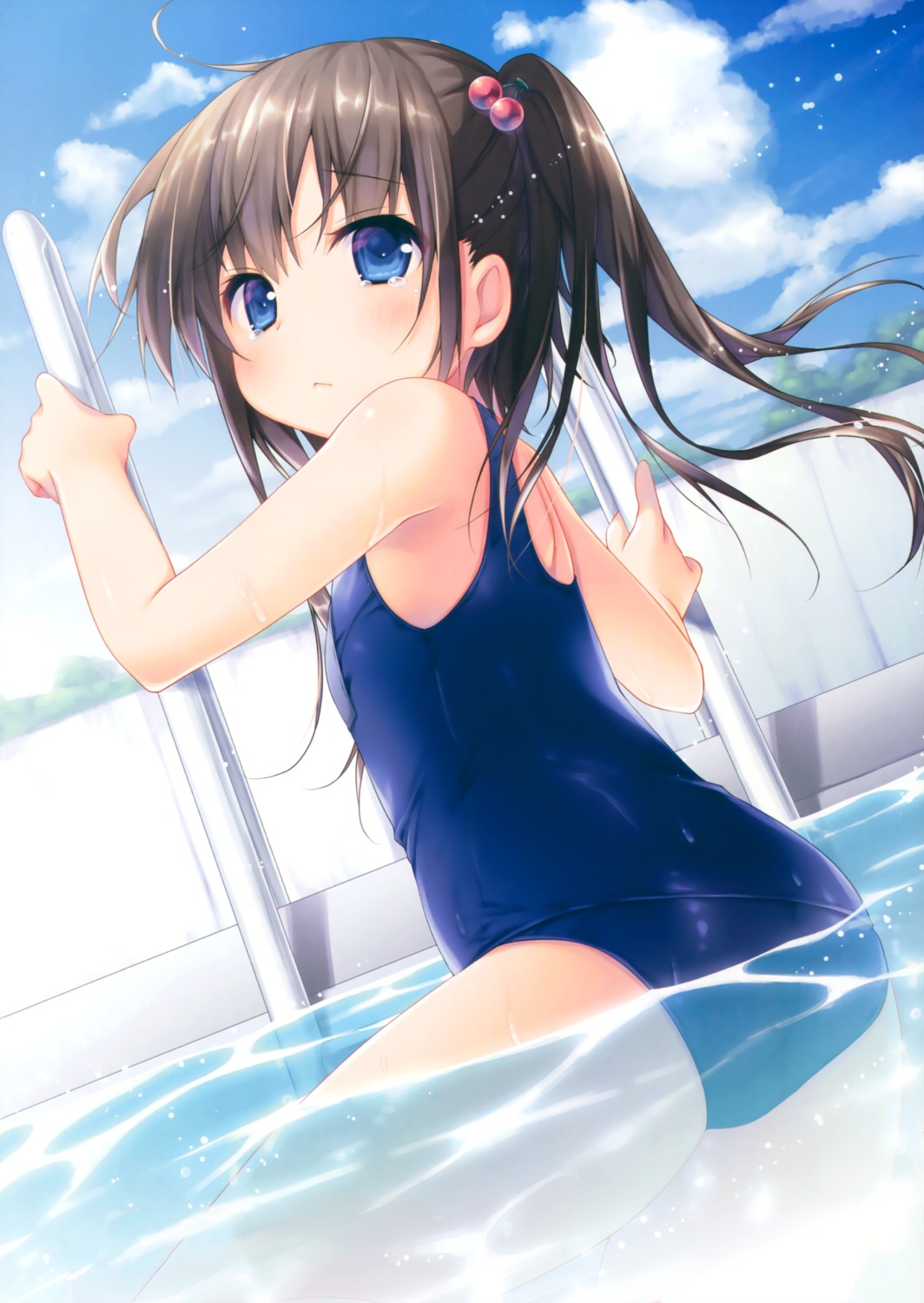 ass detexted konomi loli school_swimsuit swimsuits wet