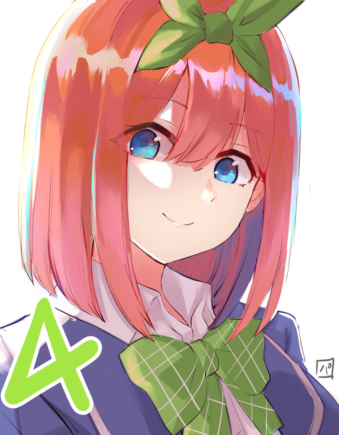 5-toubun_no_hanayome nakano_yotsuba seifuku sketch tagme