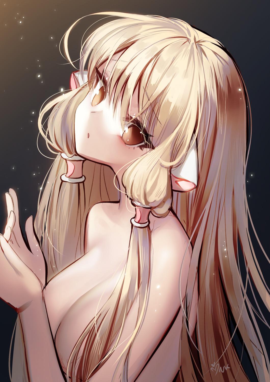 ankkoyom chii chobits topless