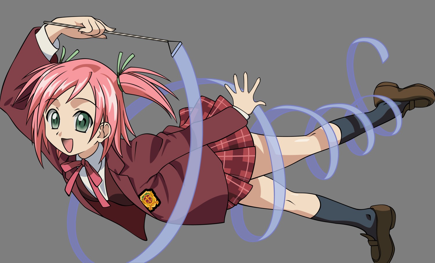 mahou_sensei_negima sasaki_makie seifuku transparent_png vector_trace