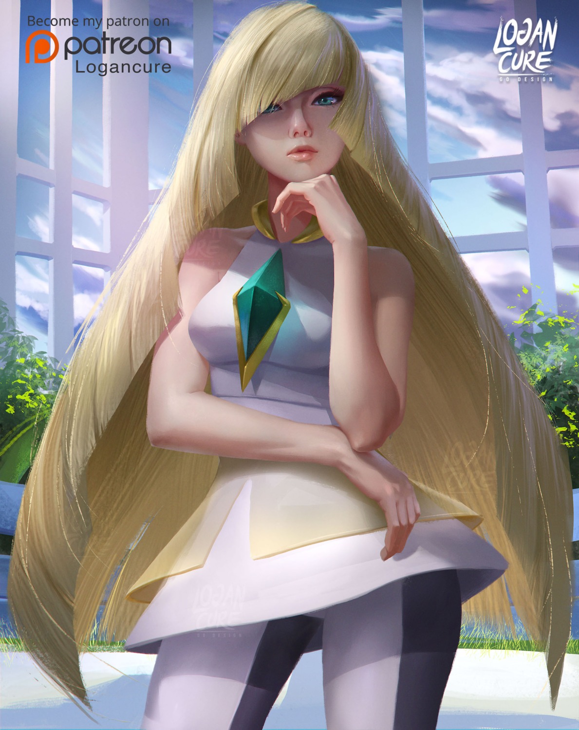 logan_cure lusamine_(pokemon) pantyhose pokemon pokemon_sm pokemon_usum