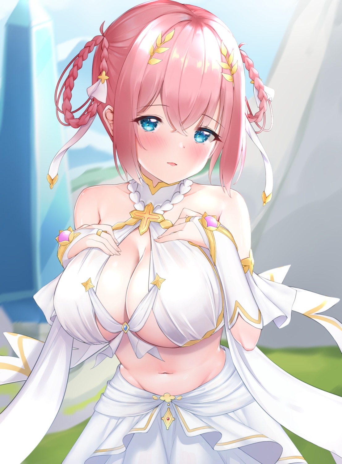 benedia kusano_yui no_bra princess_connect! princess_connect!_re:dive