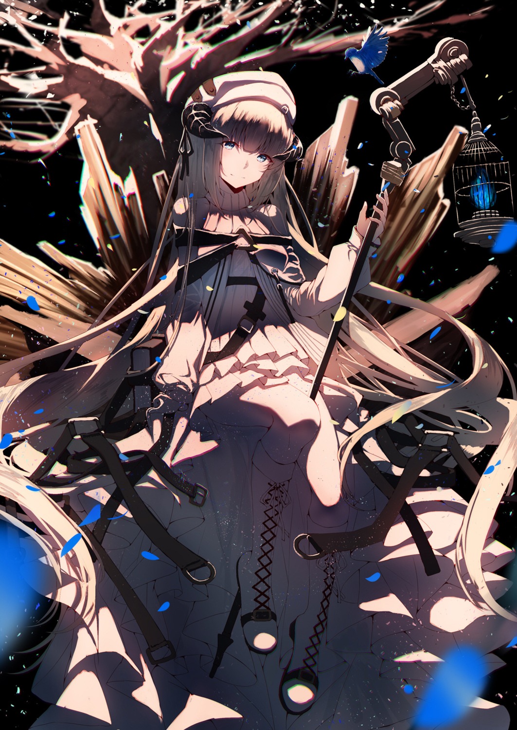 arknights horns nightingale_(arknights) re:rin