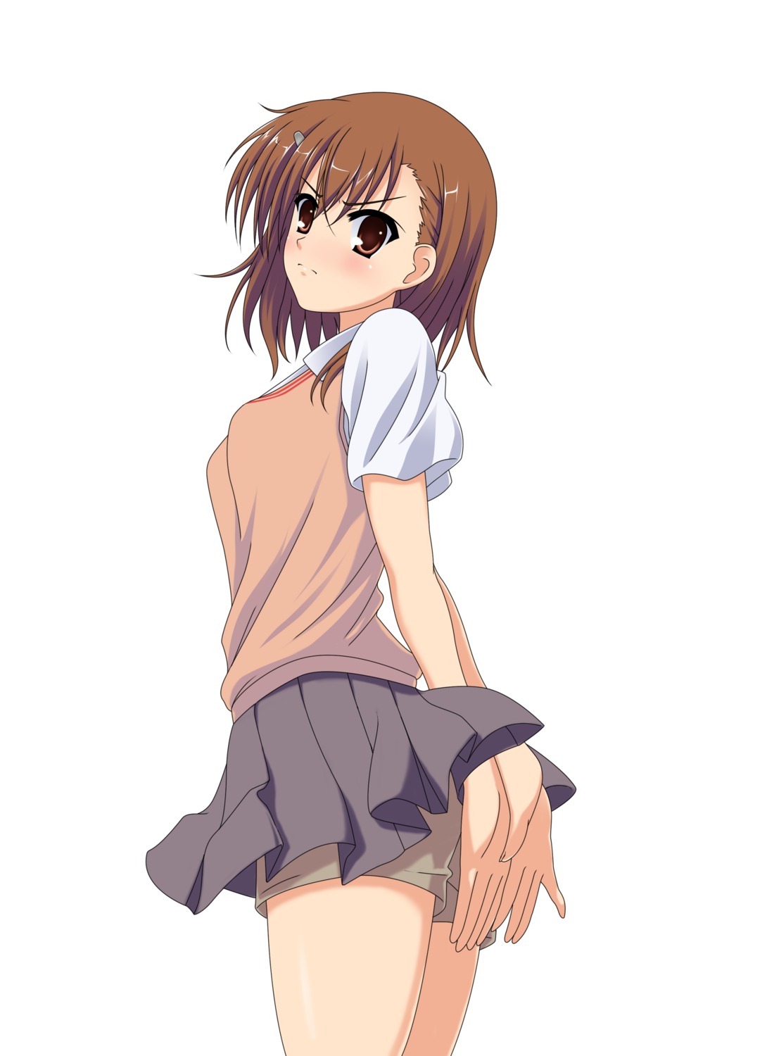 misaka_mikoto seifuku shindou_shuuji to_aru_kagaku_no_railgun to_aru_majutsu_no_index