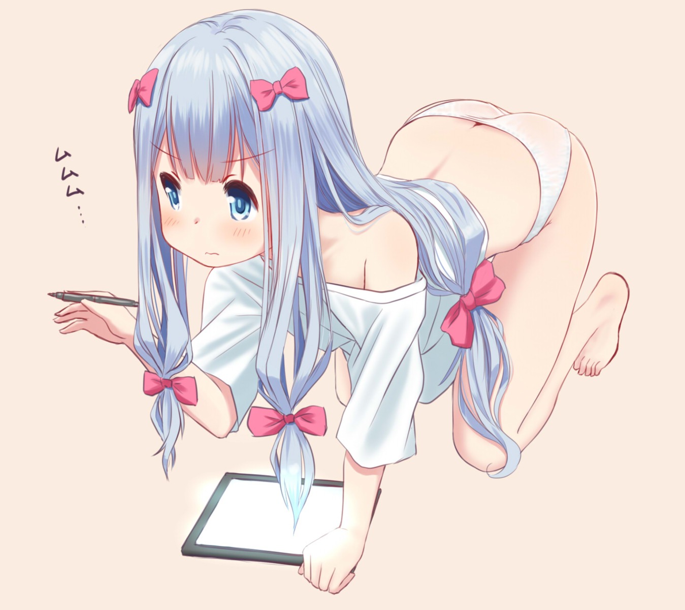 ass eromanga-sensei izumi_sagiri pantsu retsu_maru