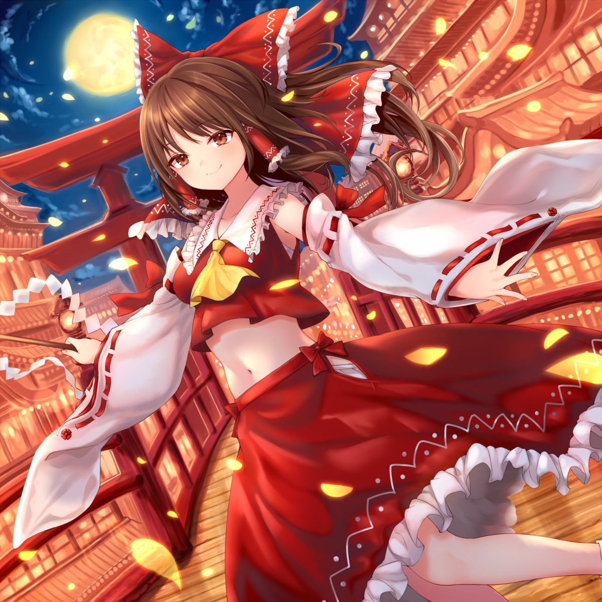 hakurei_reimu sukemyon touhou