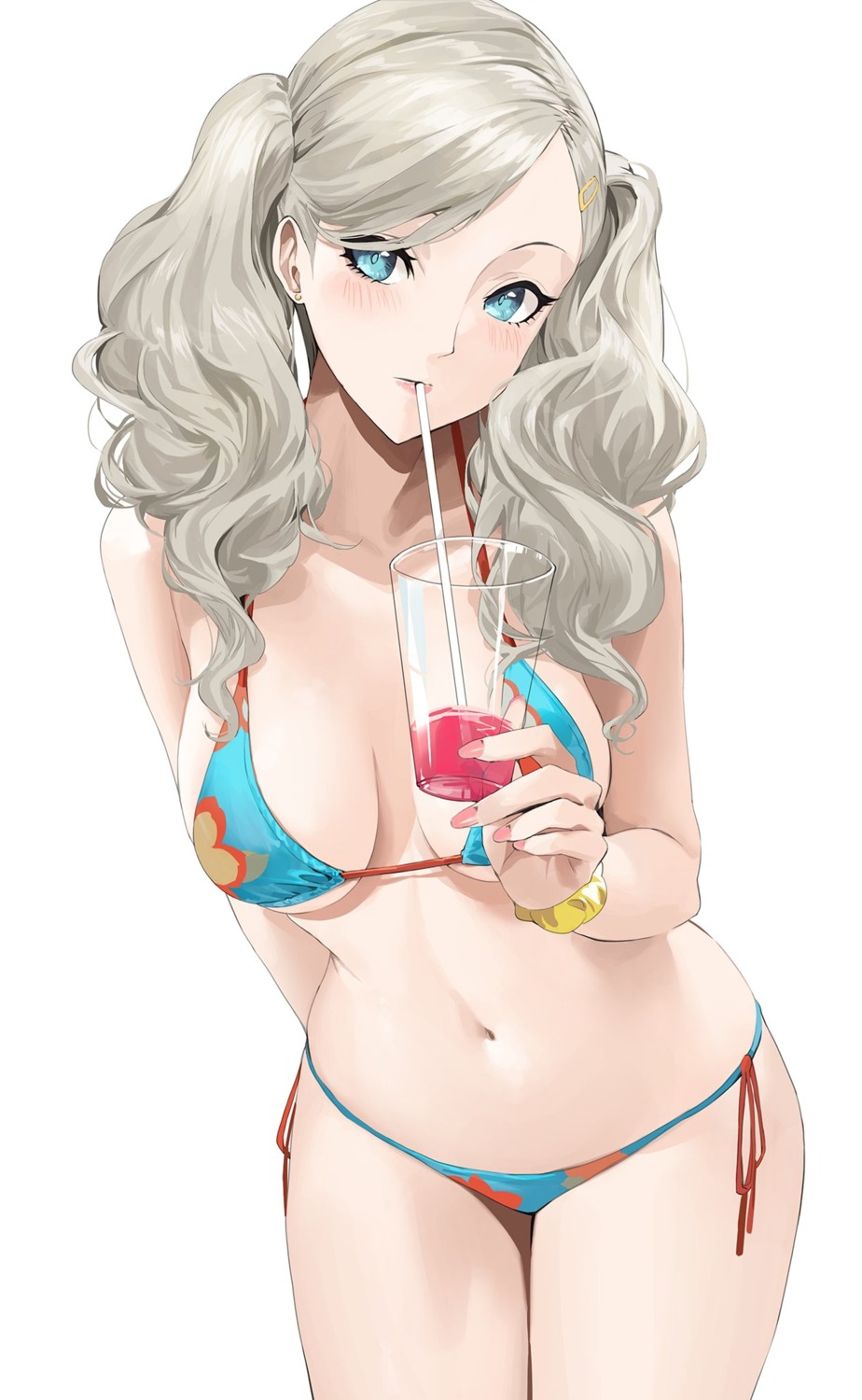 bikini knatb megaten persona persona_5 swimsuits takamaki_anne