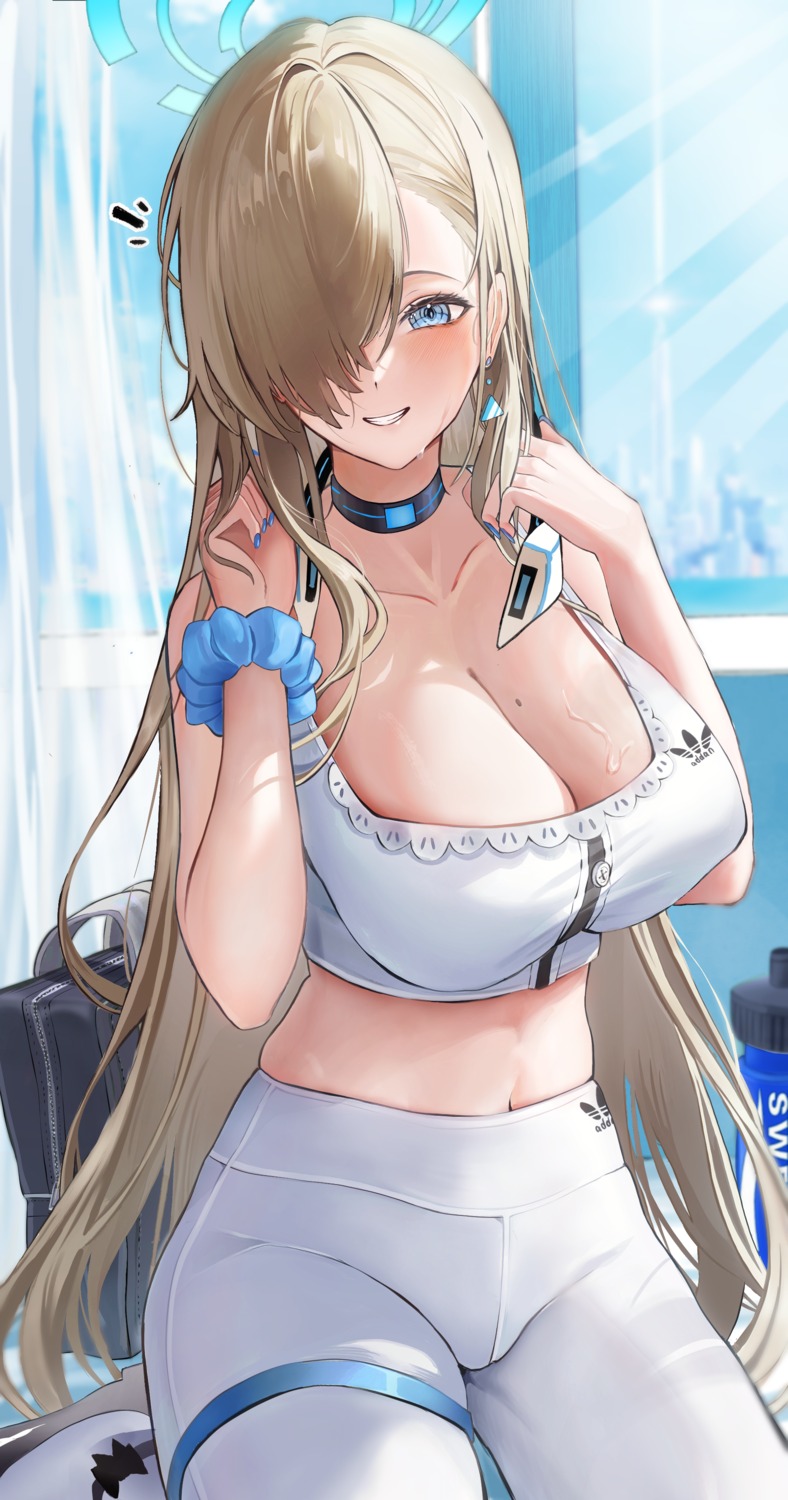 blue_archive halo headphones ichinose_asuna pannko6216