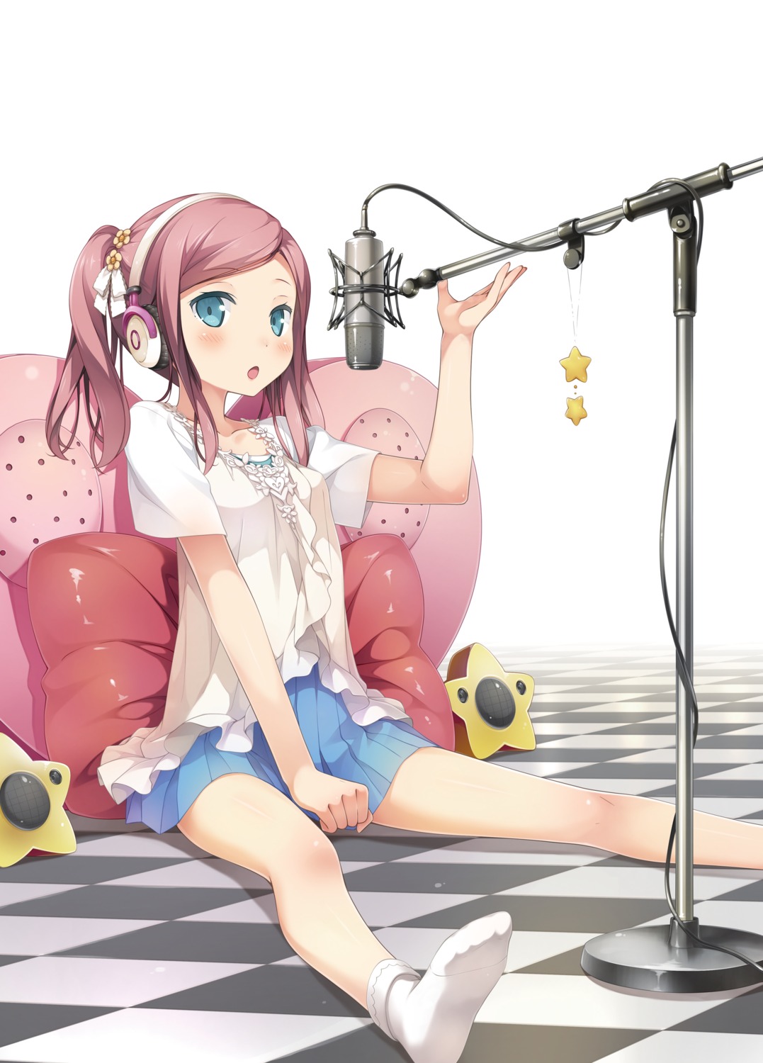 chiyoda_momoka cube digital_version headphones kantoku koi_suru_kanojo_no_bukiyou_na_butai