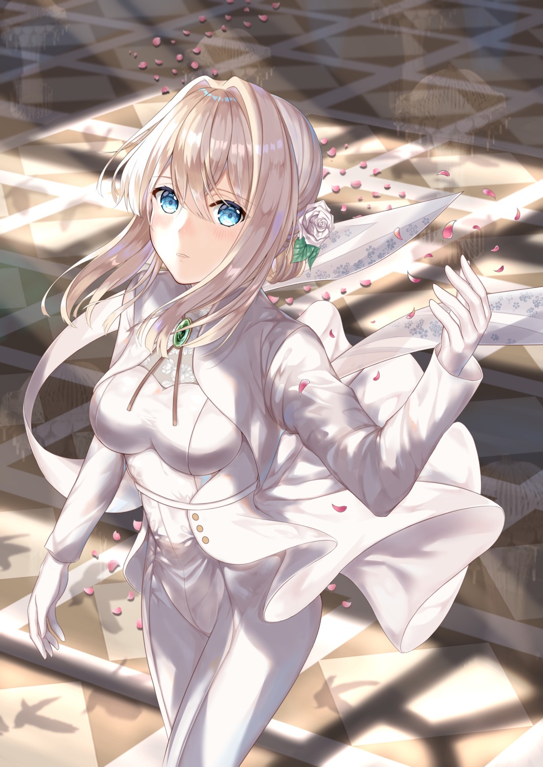 bodysuit heiyulingkong violet_evergarden violet_evergarden_(character)