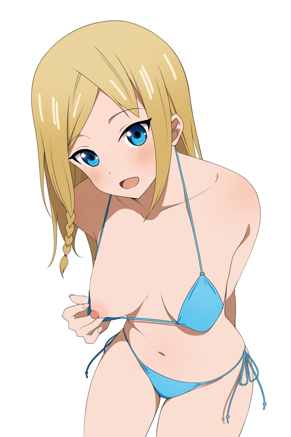 bikini breasts coro_fae hayasaka_ai kaguya-sama_wa_kokurasetai_~tensai-tachi_no_renai_zunousen~ nipples swimsuits undressing