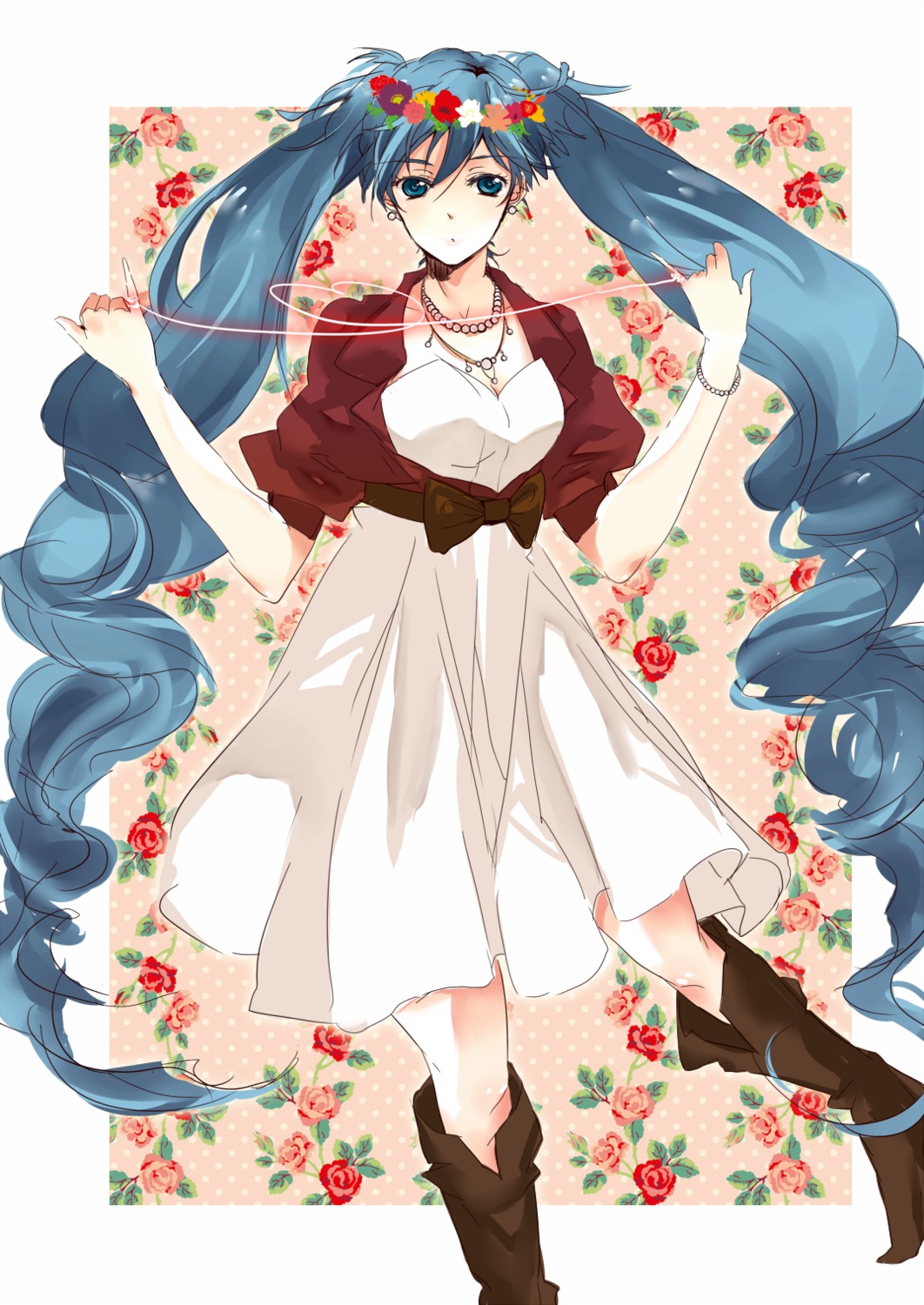 dress hatsuko hatsune_miku vocaloid