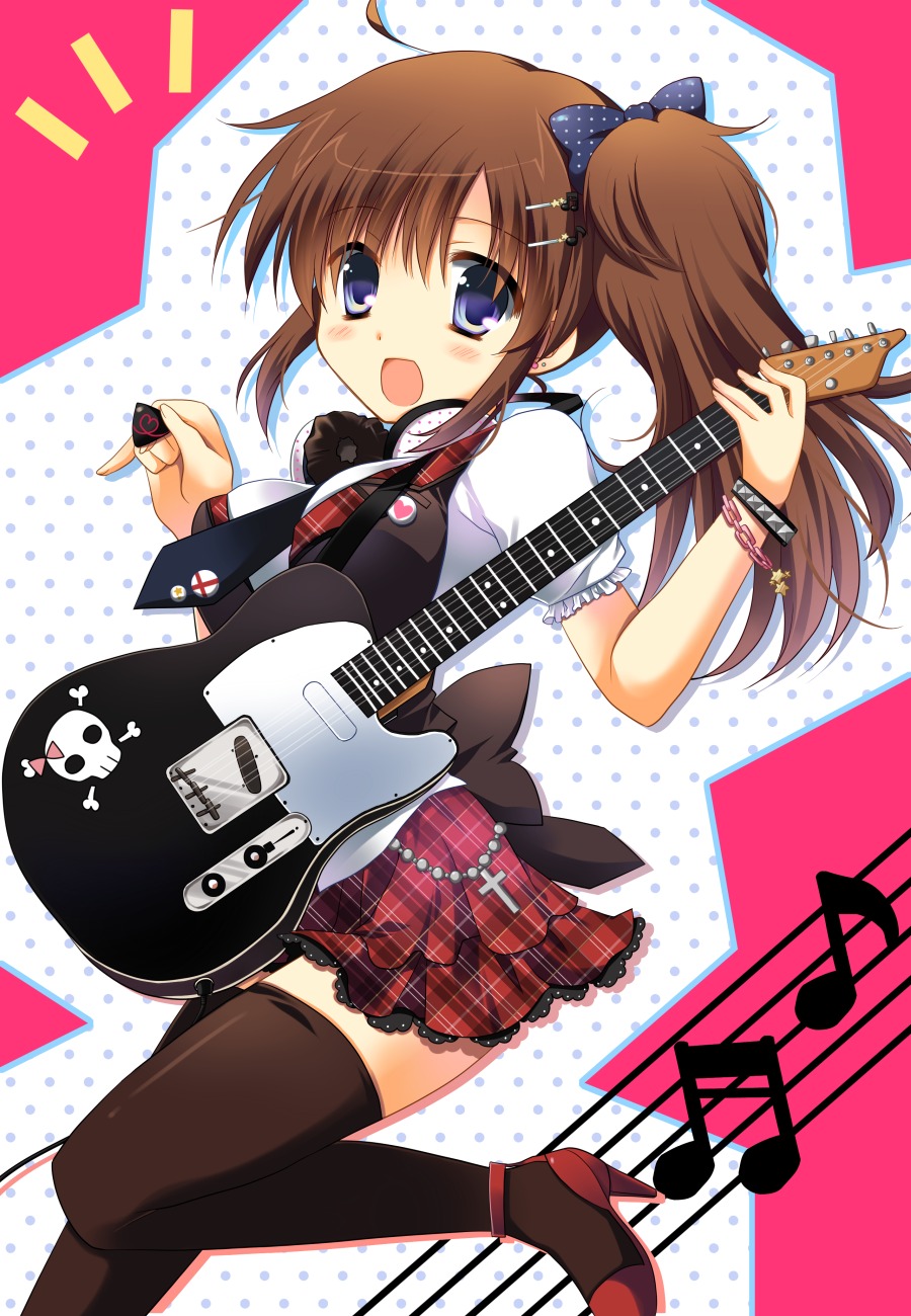 guitar pokopi thighhighs