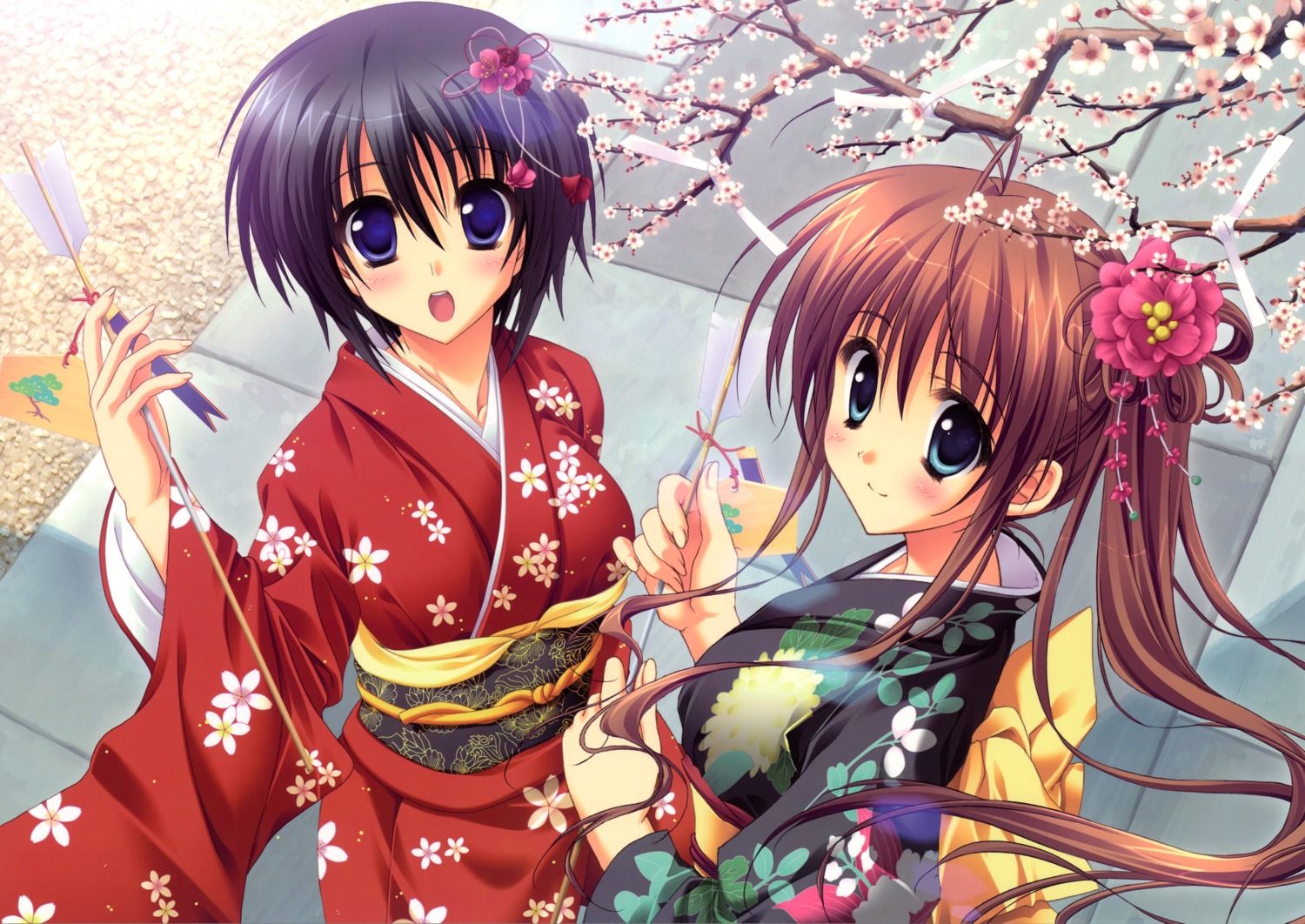 akane_iro_ni_somaru_saka kimono nagase_minato ryohka yocchan