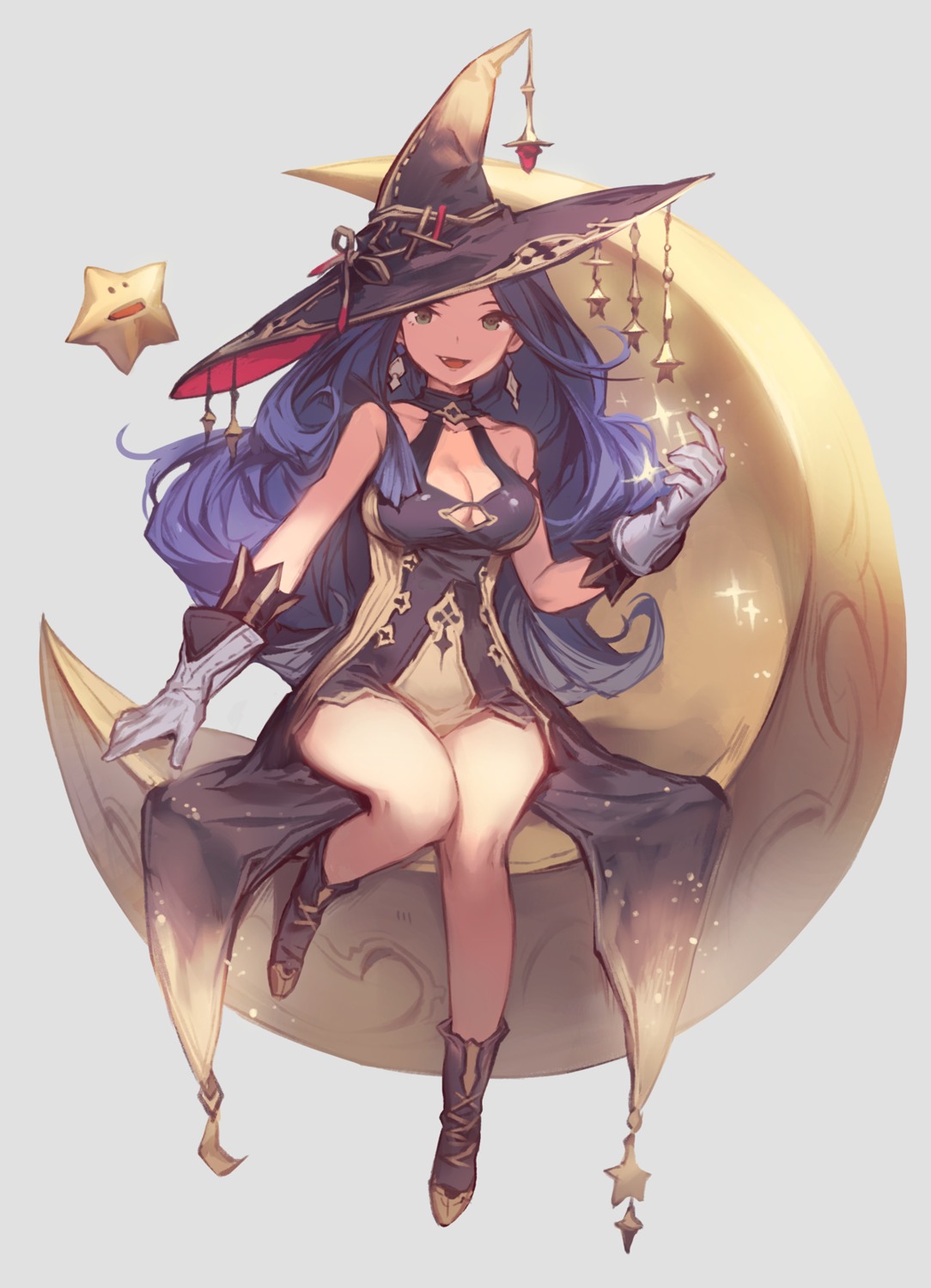 cleavage dress lee_hyeseung witch