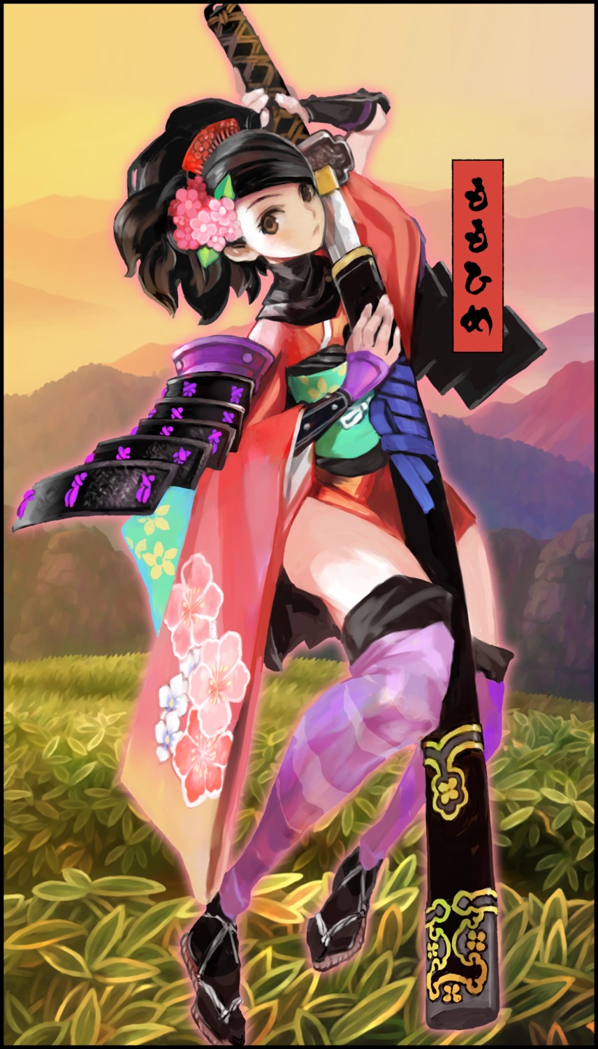 george_kamitani momohime_(muramasa) oboro_muramasa