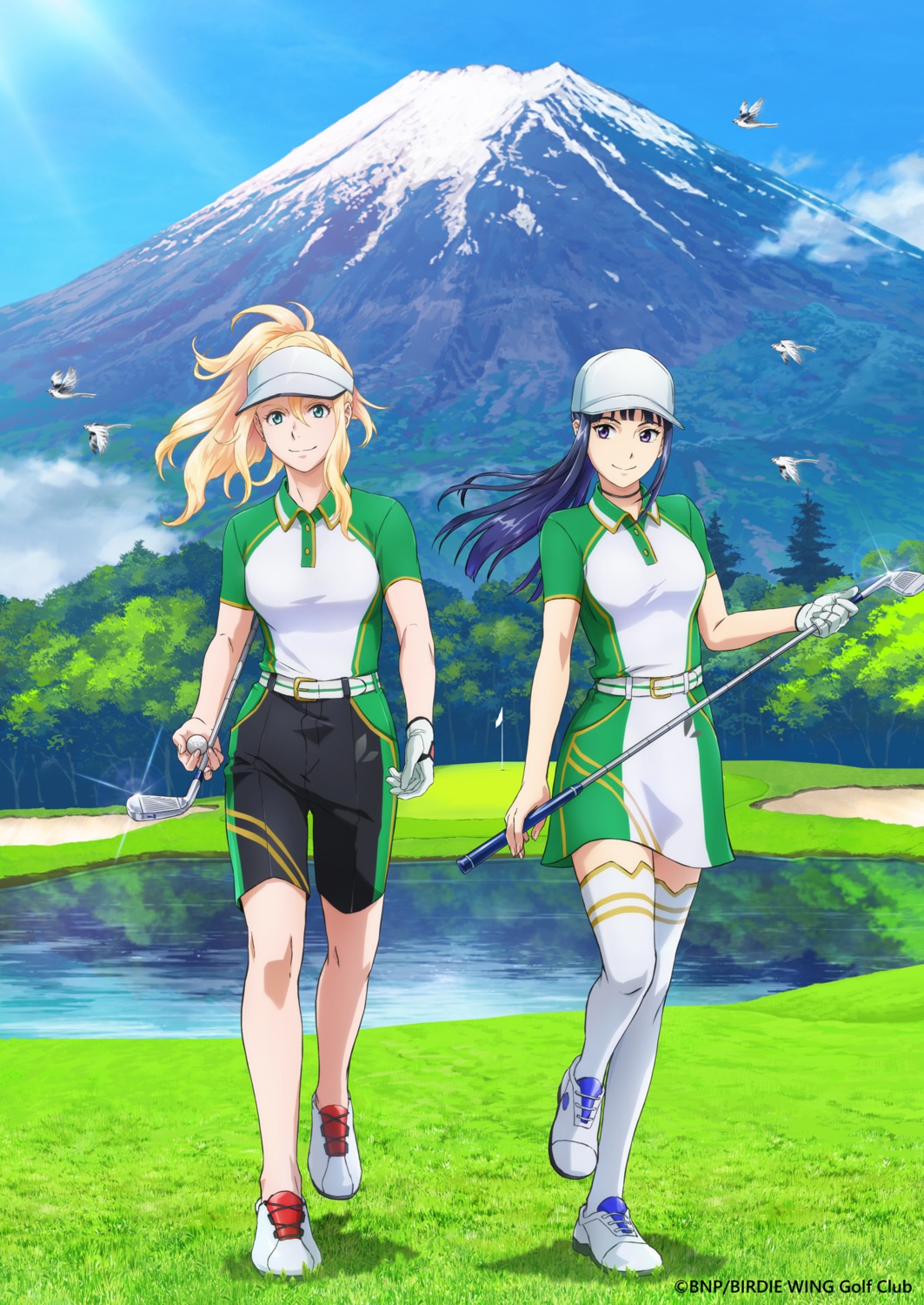 birdie_wing_-golf_girls'story- tagme thighhighs uniform