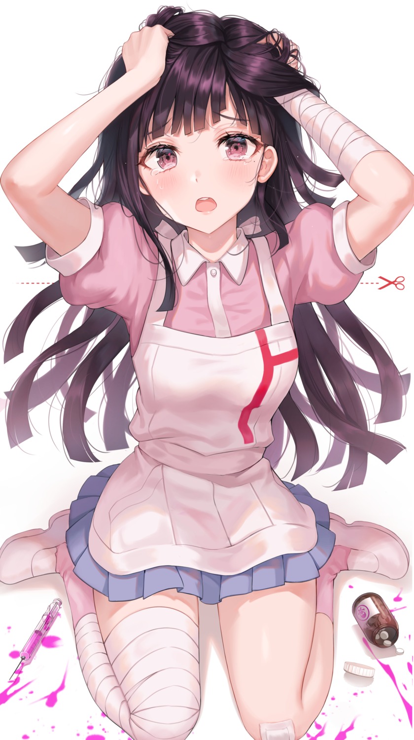 bandages bandaid dangan-ronpa dangan-ronpa_2 tokkyu tsumiki_mikan