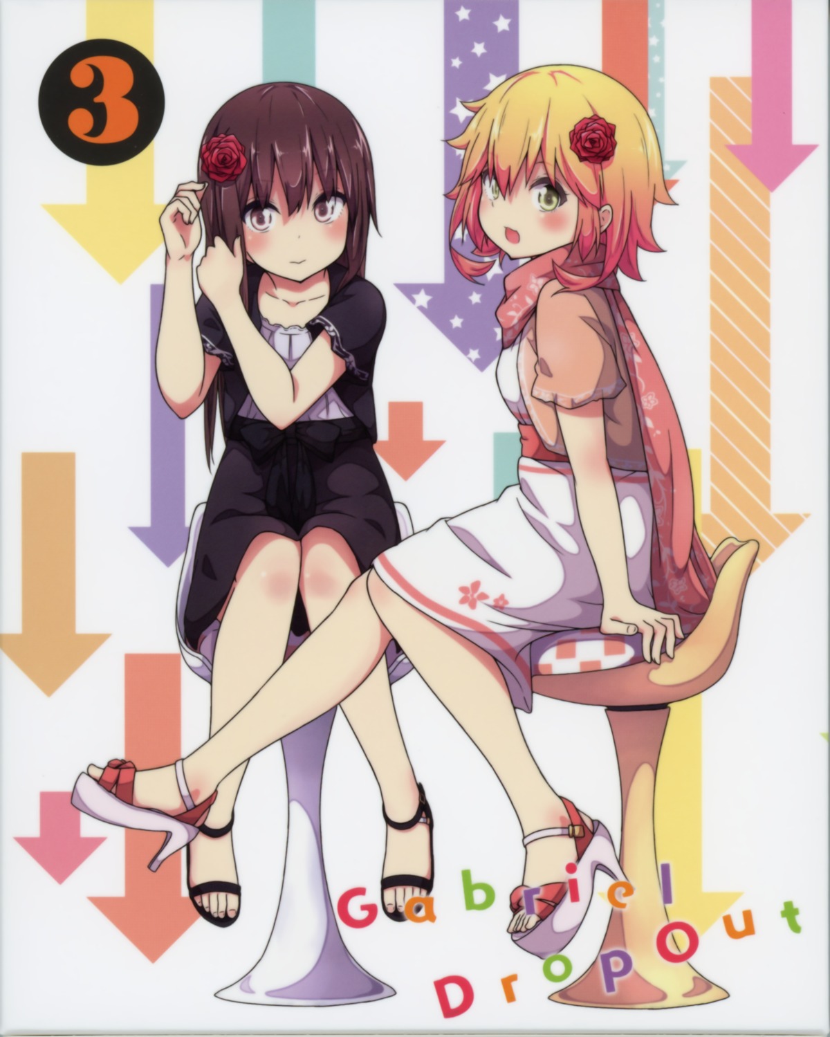 chisaki_tapris_sugarbell dress gabriel_dropout heels machiko_(gabriel_dropout)