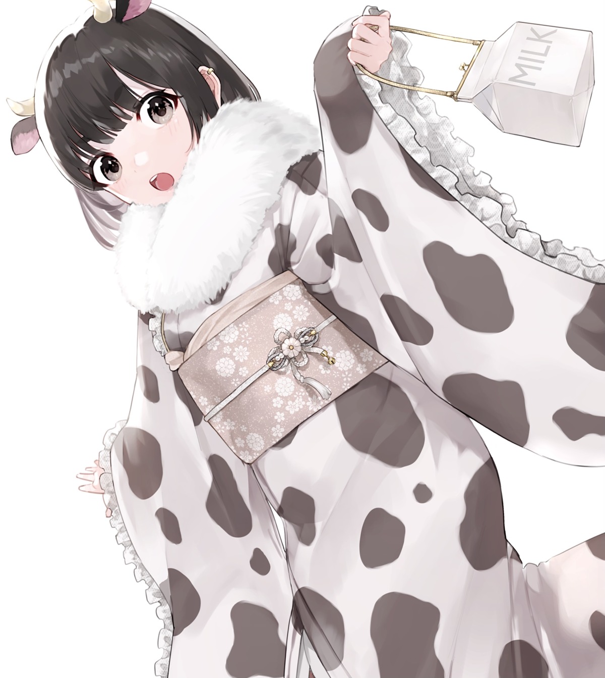 animal_ears horns kimono usagiplanet7