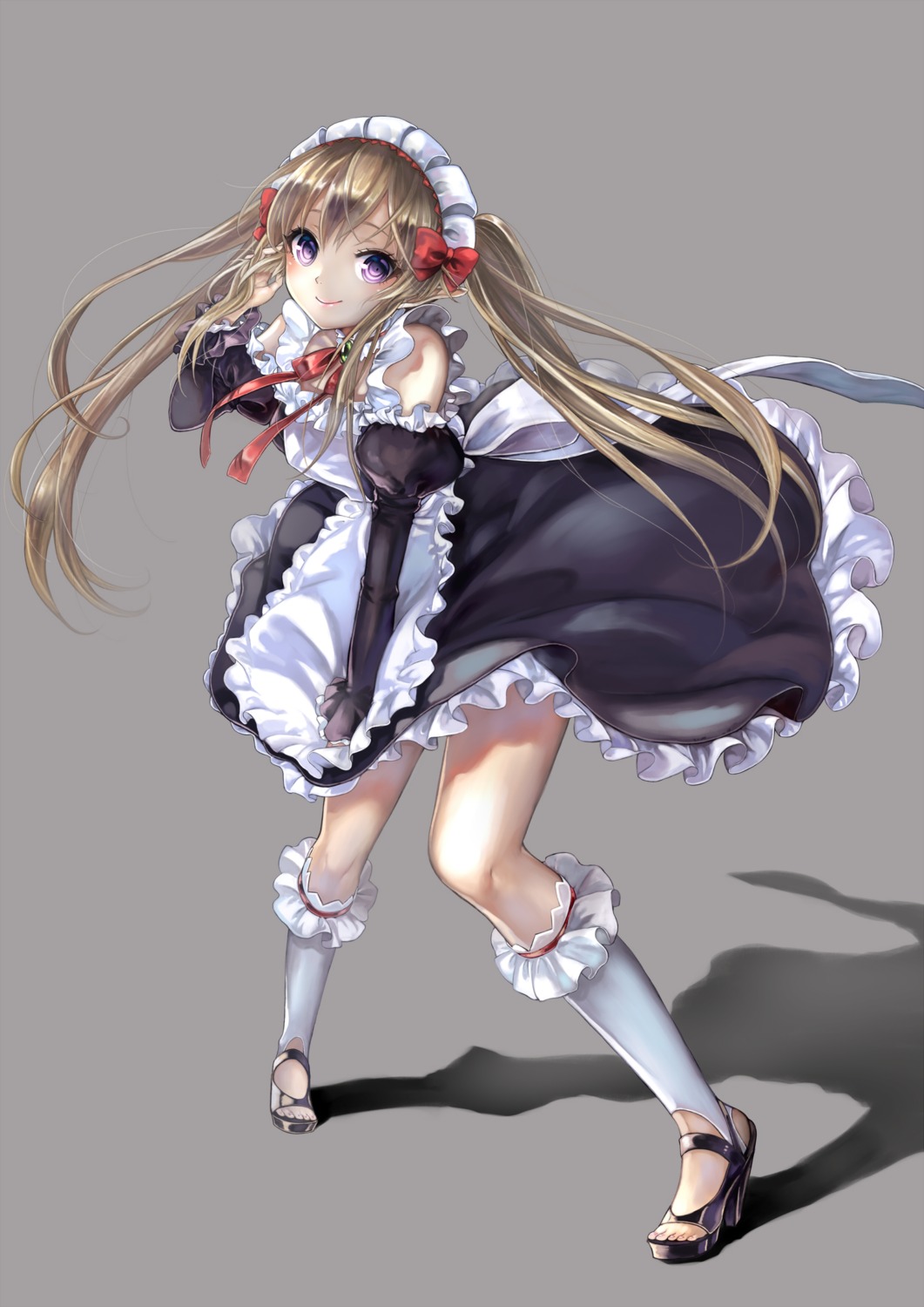 maid myuseru_foaran outbreak_company pisuke pointy_ears